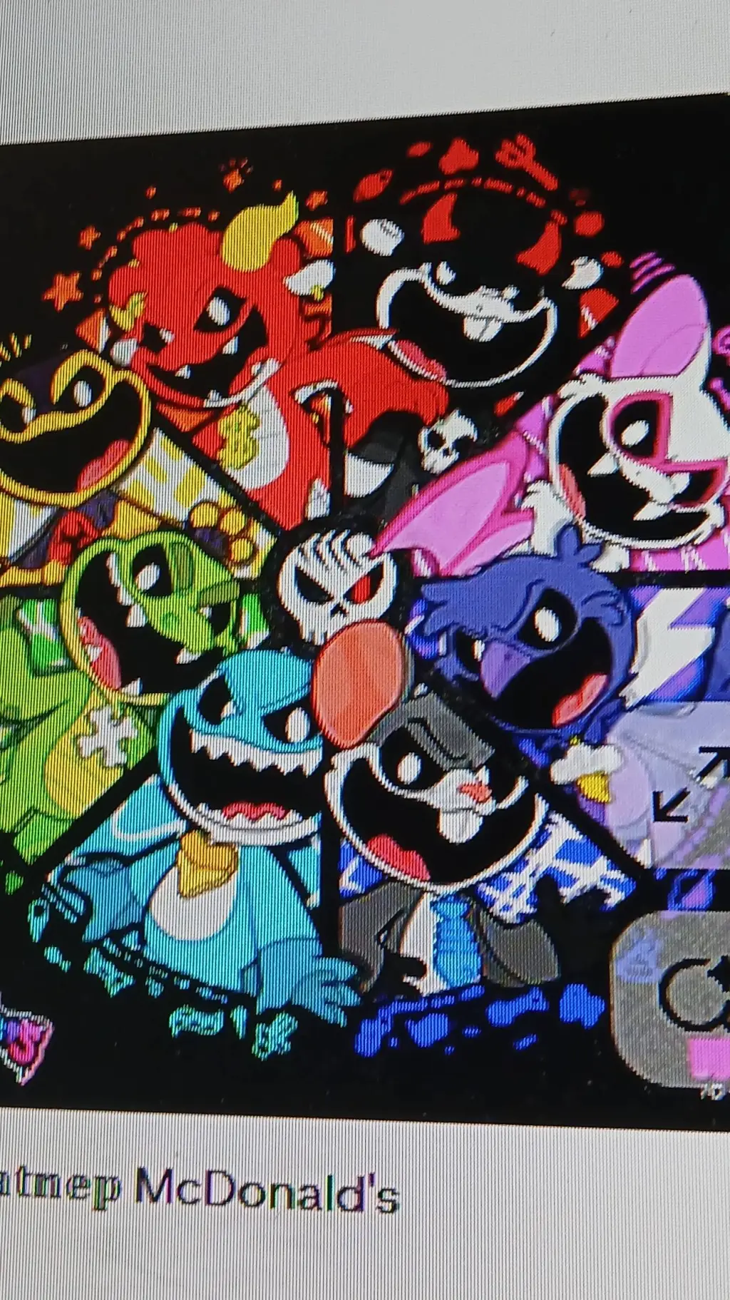 ai character: nightmare critters background