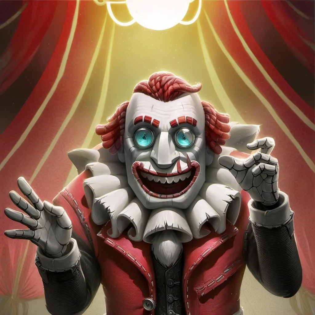 chat with ai character: caine x bubble 