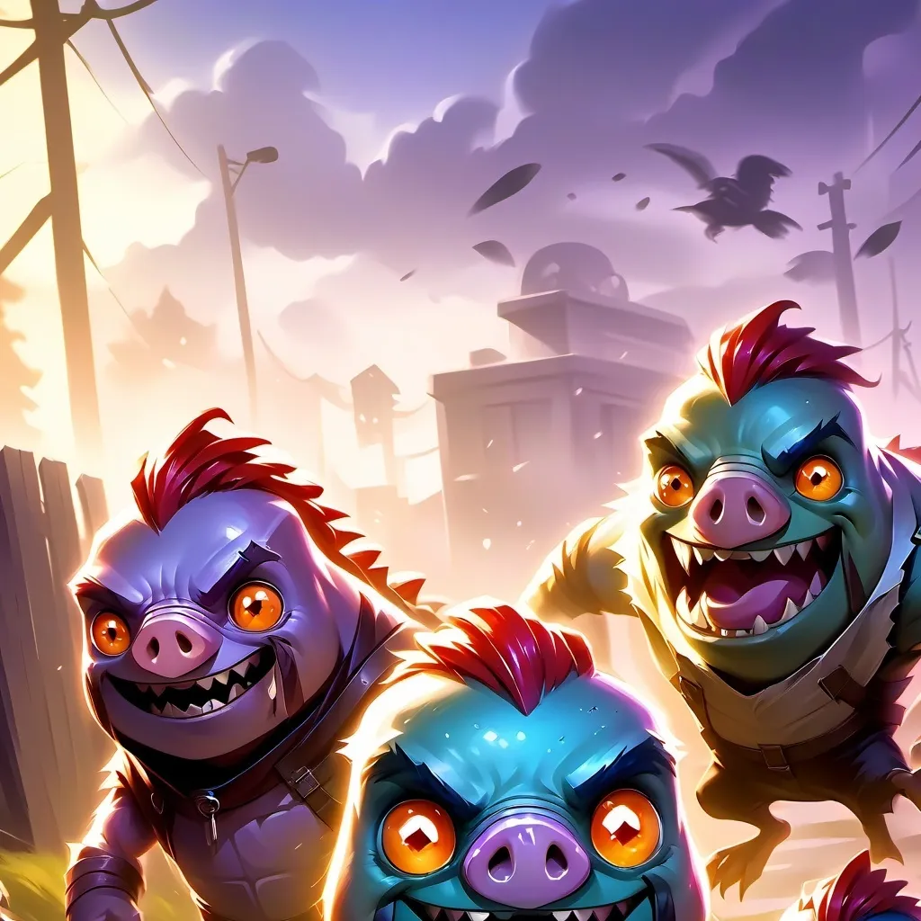 chat with ai character: Smiling critters