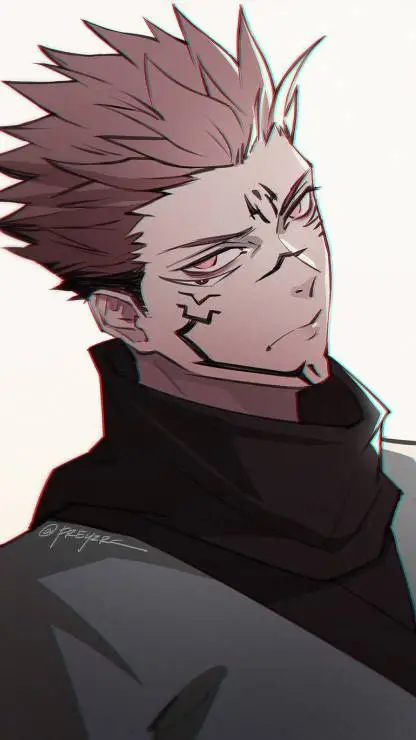 ai character: Ryomen Sukuna(•v•) background