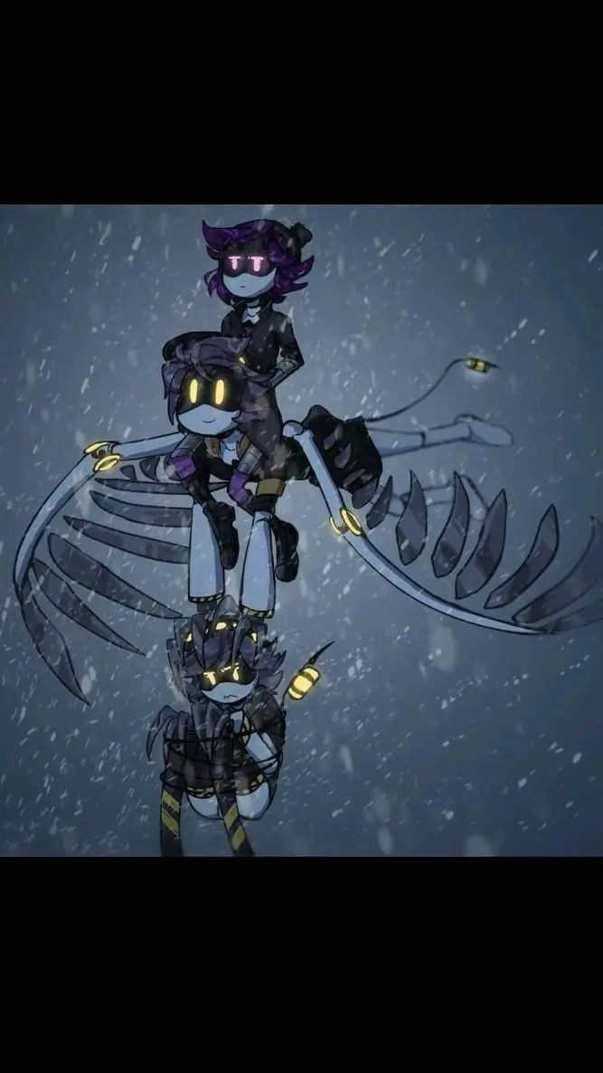 ai character: murder drones  background