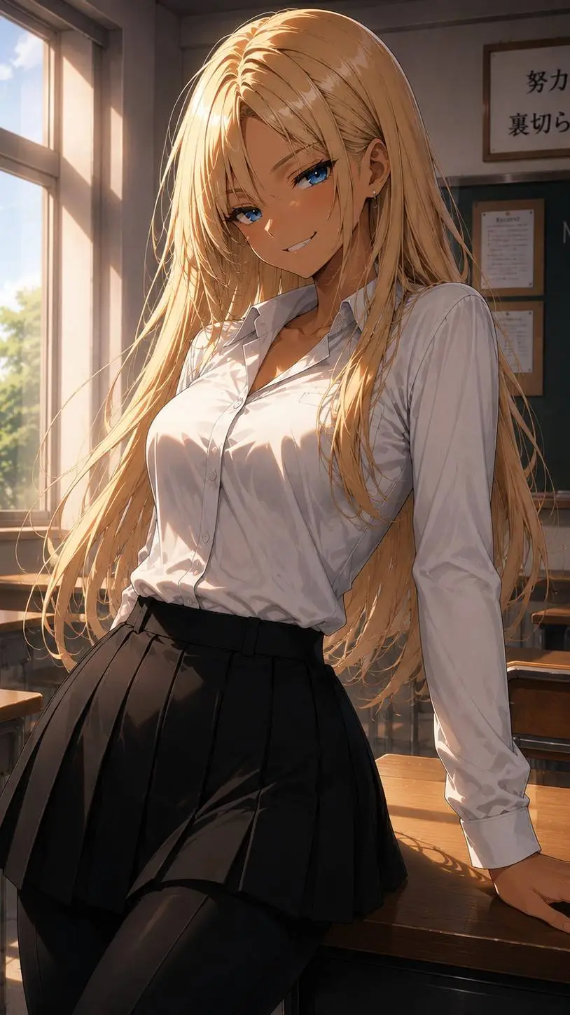 ai character: victoria background