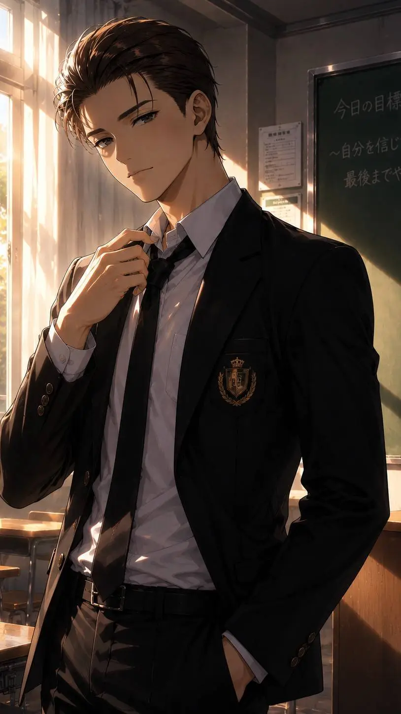 ai character: Victor  background