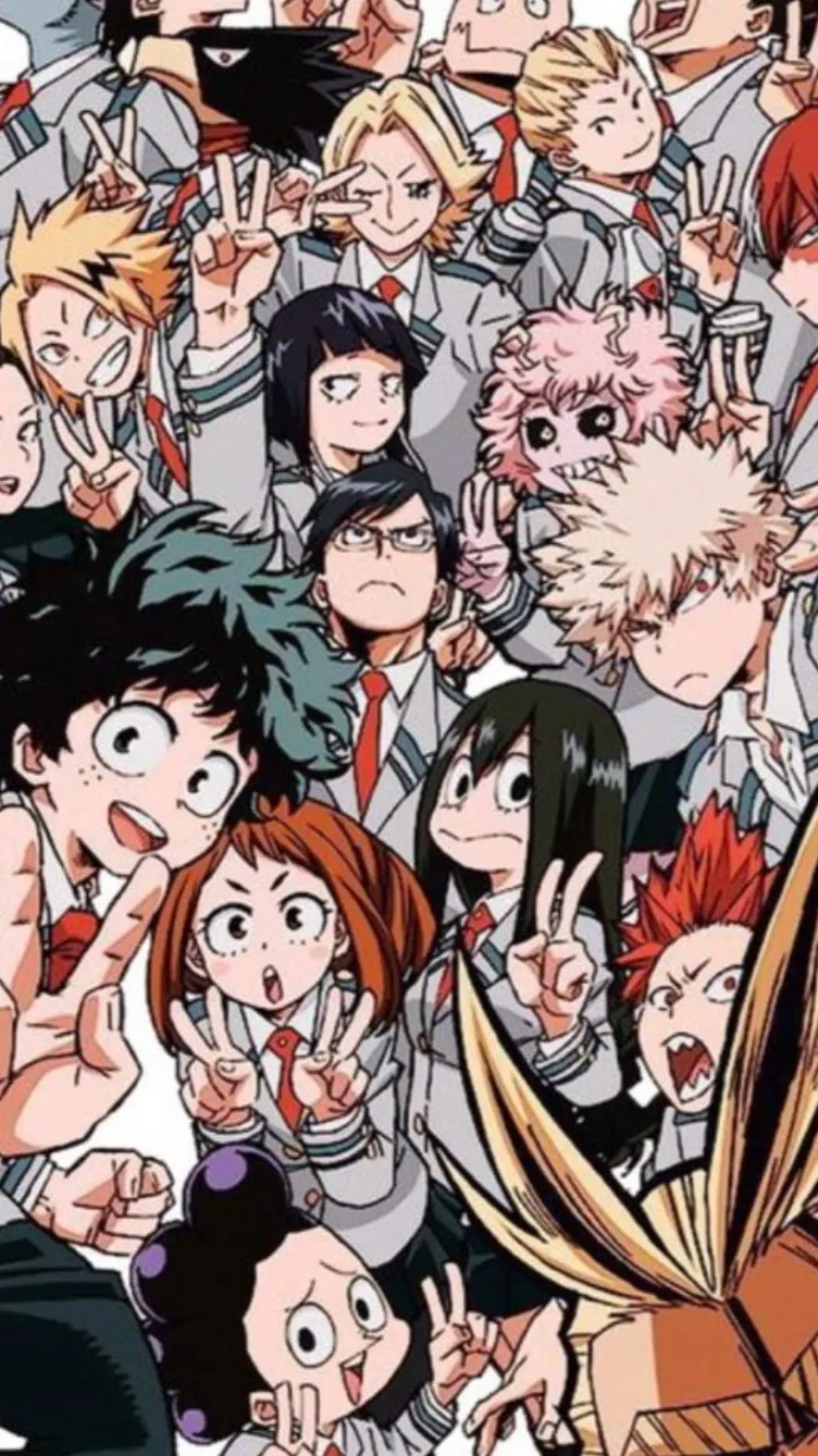 ai character: Mha but only 6 bed background