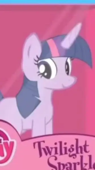 ai character: Twilight sparkle background