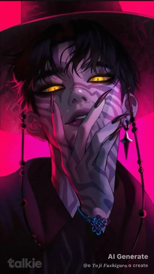 ai character: Jinu Saja  background