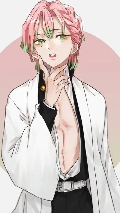ai character: 🍡 mitsuri chico🍡 background