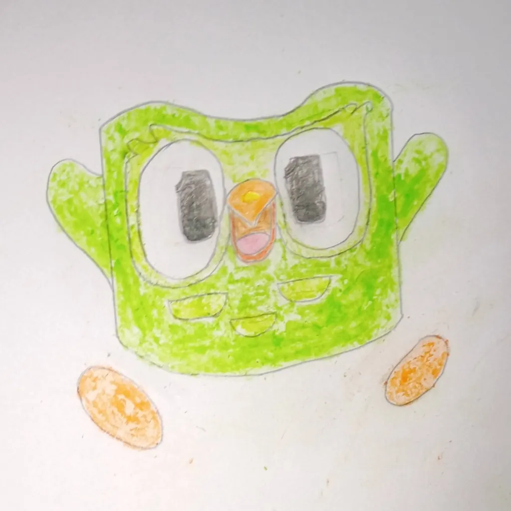 chat with ai character: Duolingo