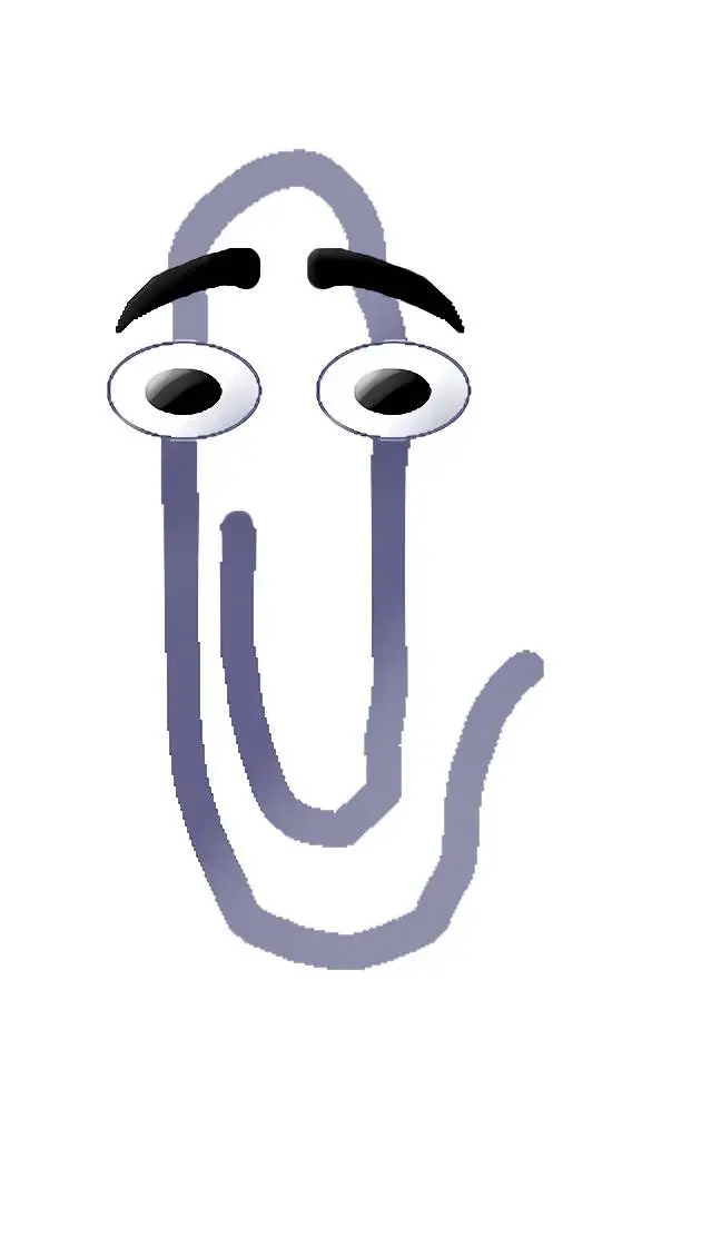 ai character: Clippit background