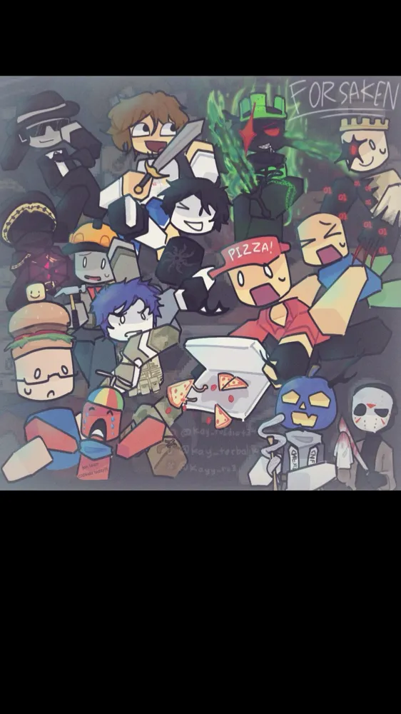 ai character: Forsaken background