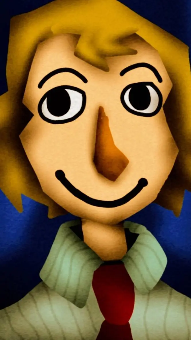 ai character: Brian stells  background