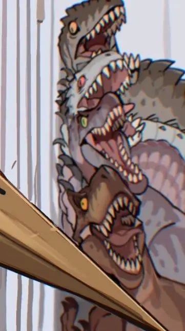 ai character: rexindomspinogiga background