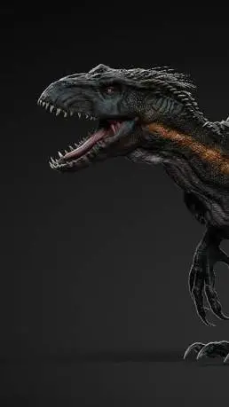 ai character: indoraptor  background