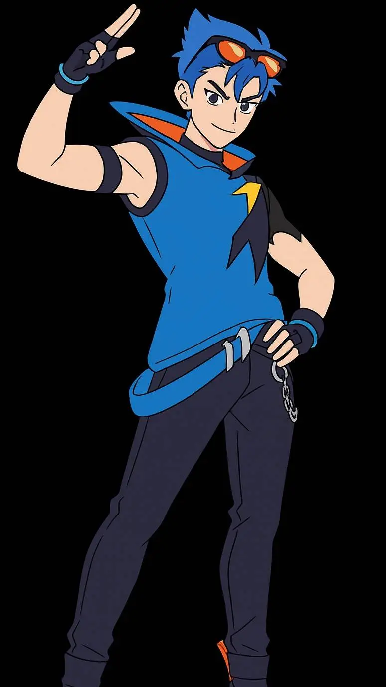 ai character: Óscar anime background