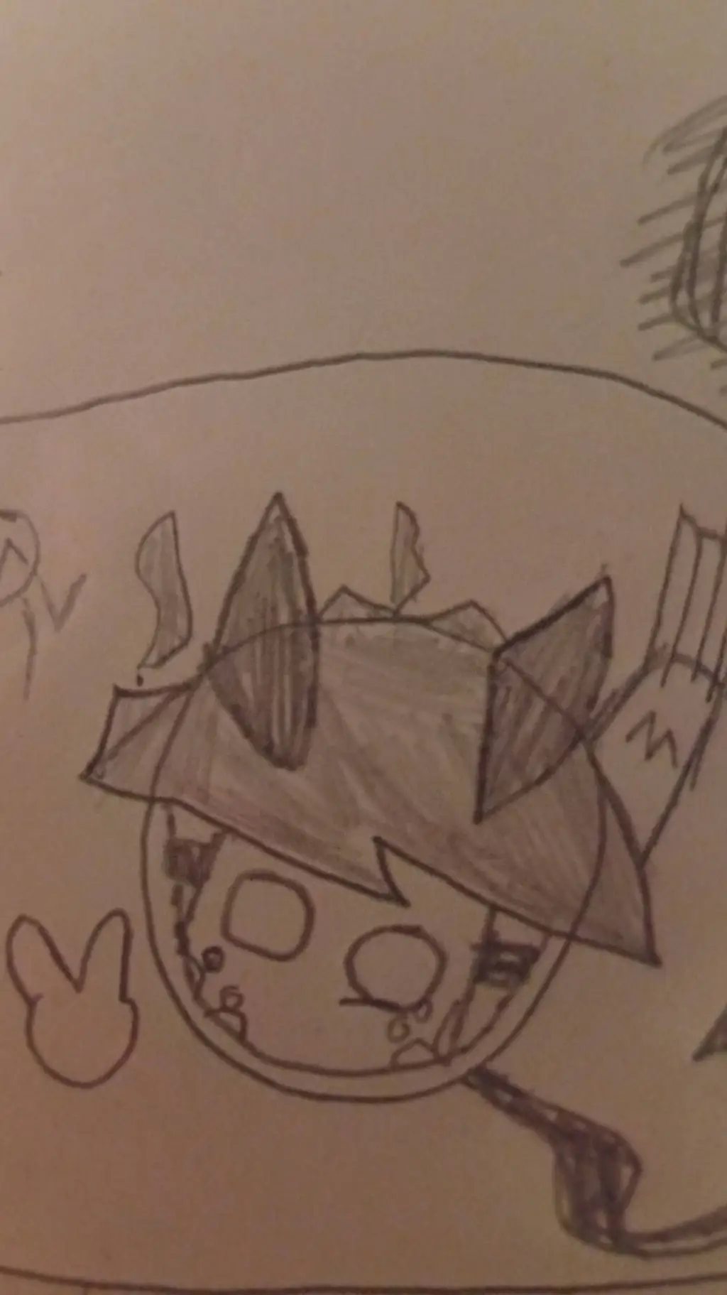 ai character: XDaved amayad background