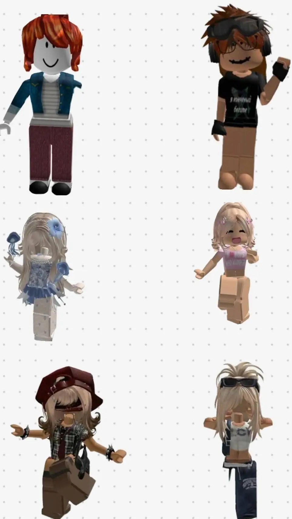 ai character: Roblox gc background
