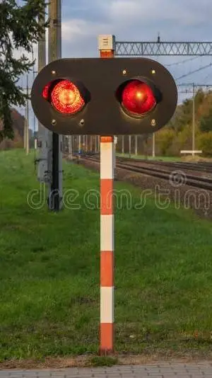ai character: Railway crossing🇵🇱 background