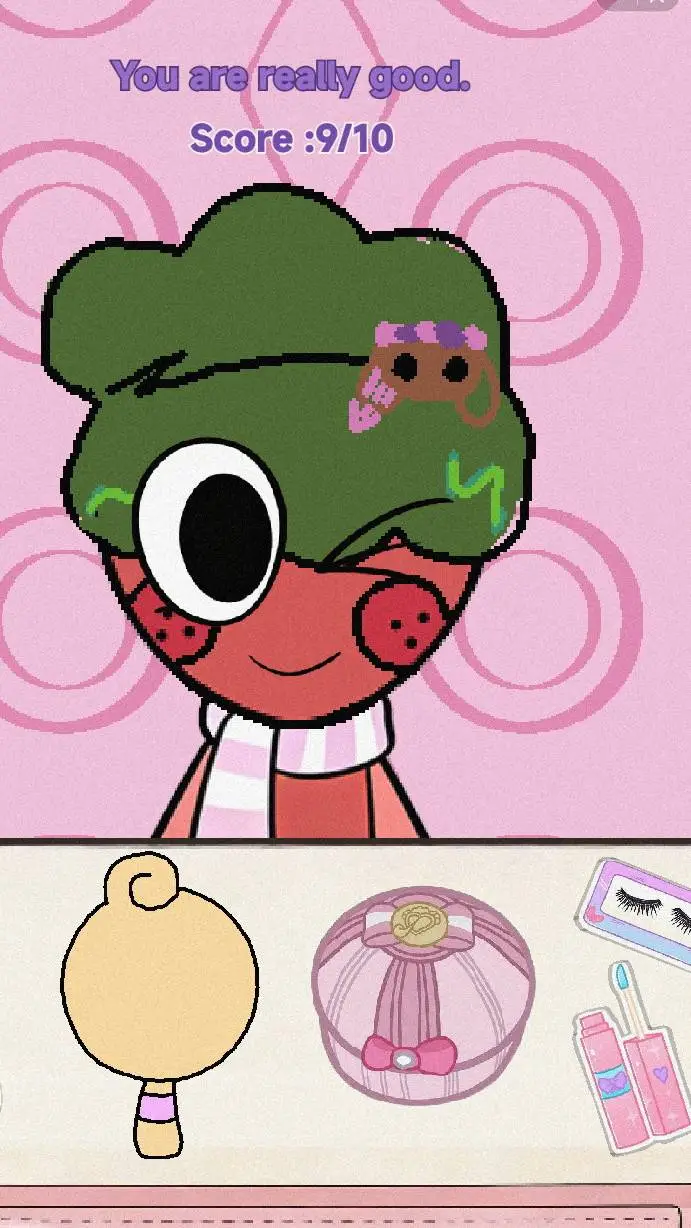 ai character: Berrybasket(🍓x🧺) background