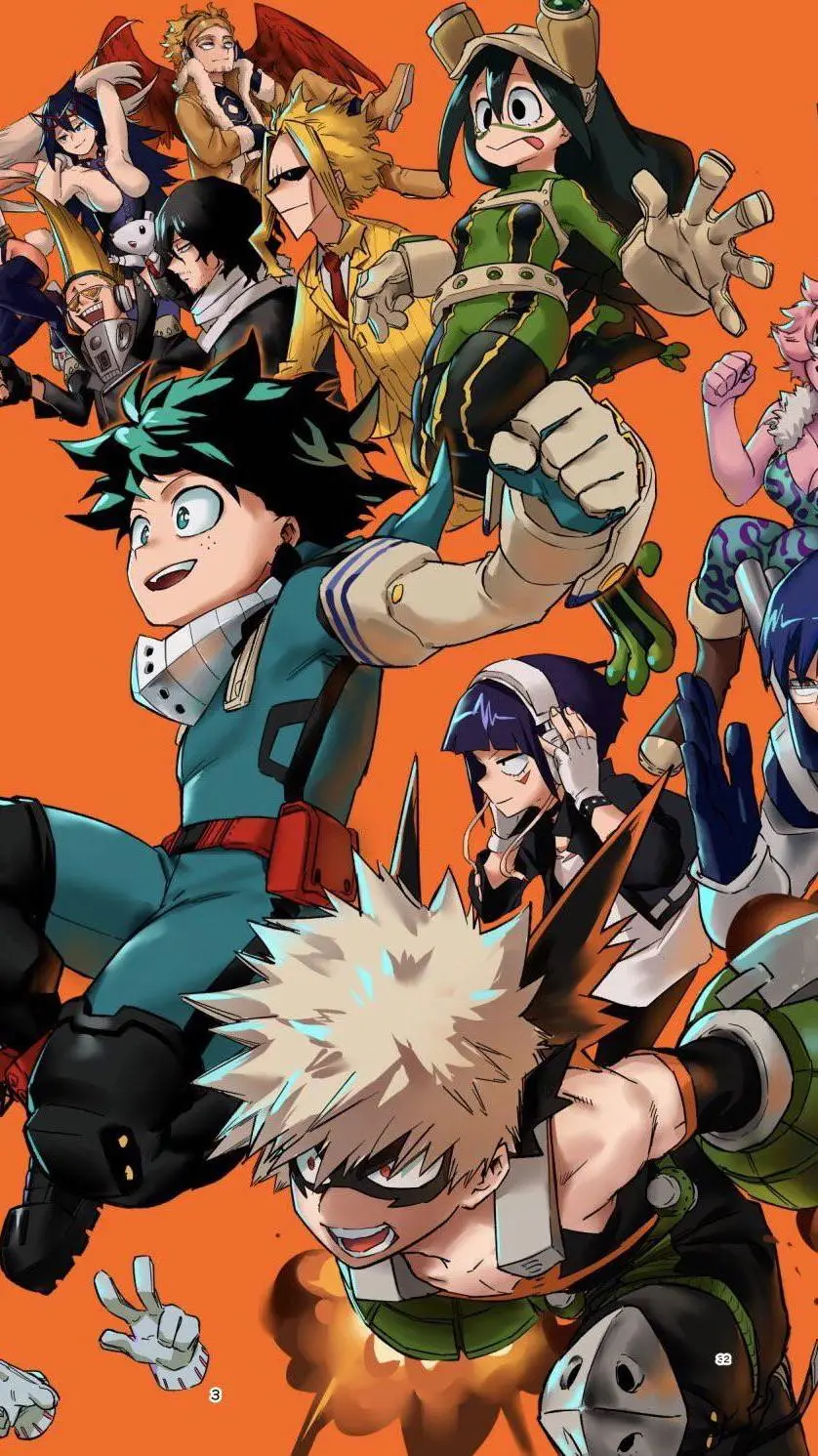 ai character: Mha-School~🤗 background