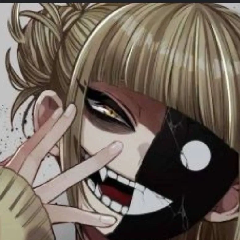 chat with ai character: 🥧🍂himiko toga🍂🥧