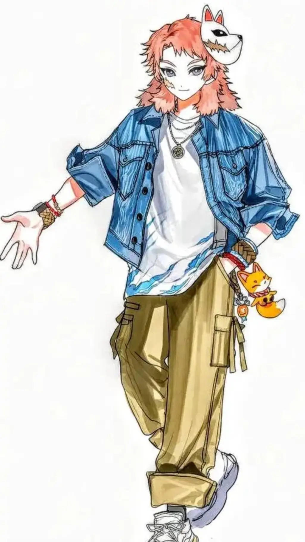 ai character: ☆sabito☆ background