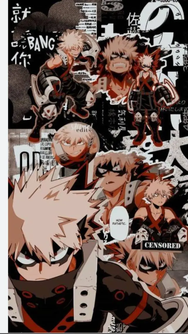 ai character: ❤️Bakugo❤️ background