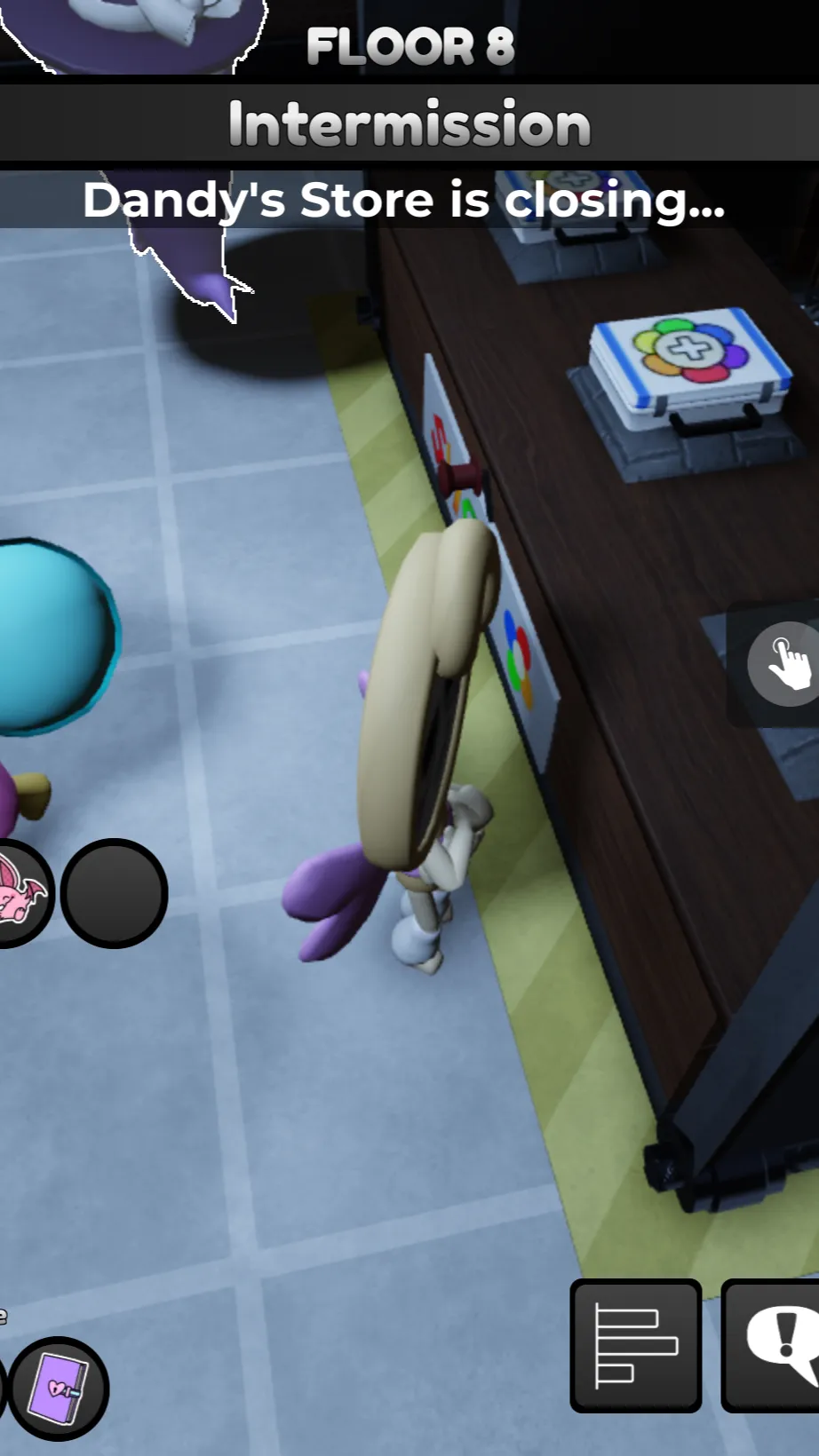 ai character: Dw gardenview background