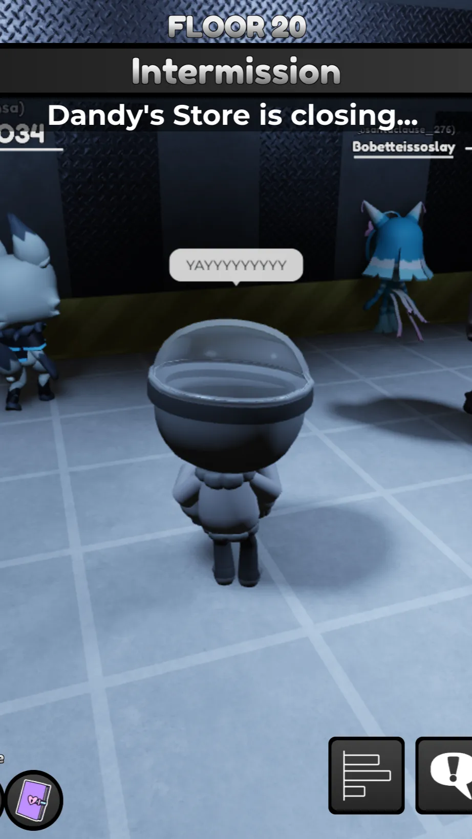 ai character: Tadc exit background