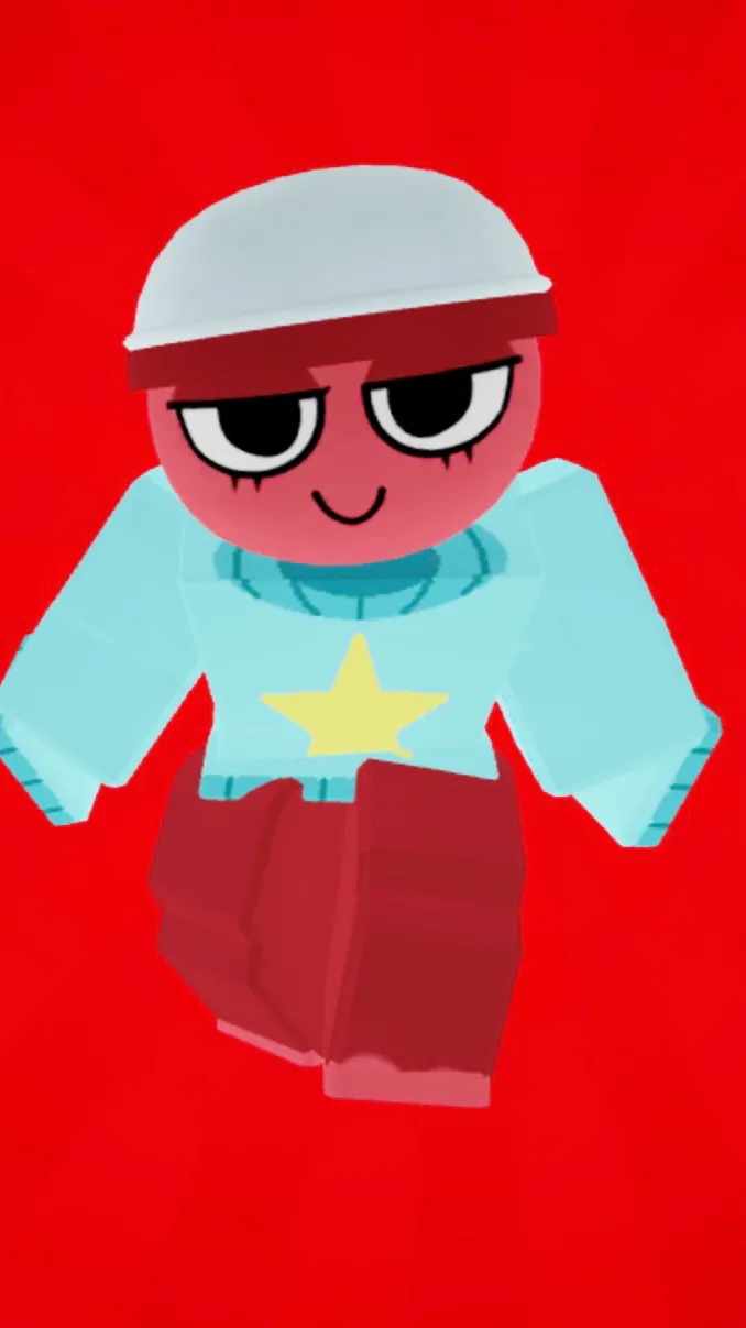 ai character: Bassie x cocoa background