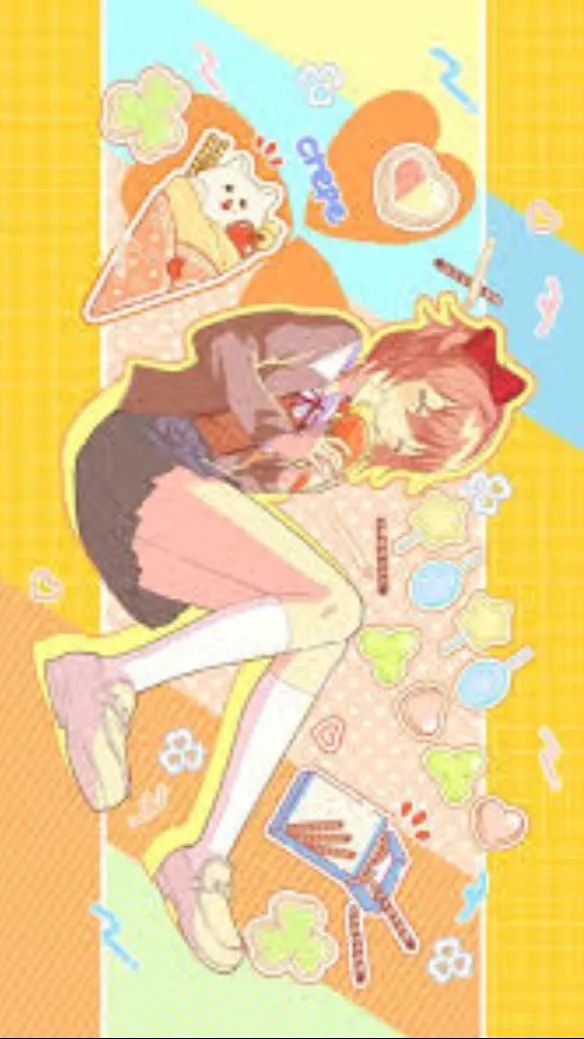 ai character: DDLC background