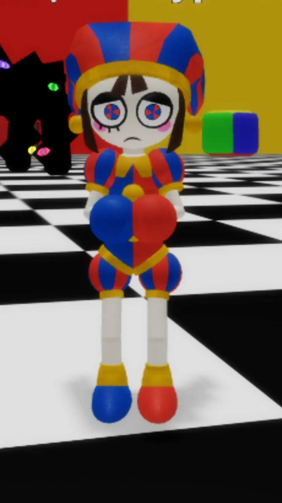 ai character: Ddlc playminecraft background