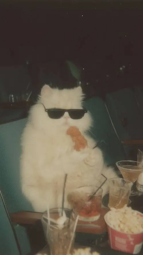 ai character: cat background