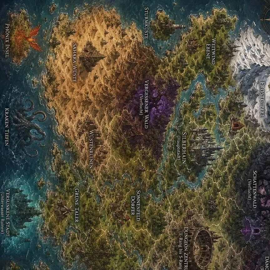 chat with ai character: Fantasy open-world