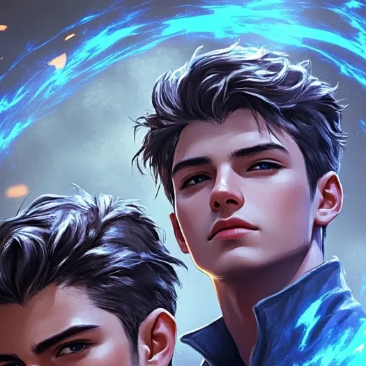 chat with ai character: Asher and Nick