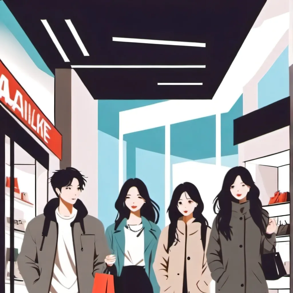 chat with ai character: Fake friends (mall