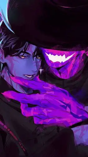 ai character: Jinu and Gwi-Ma  background
