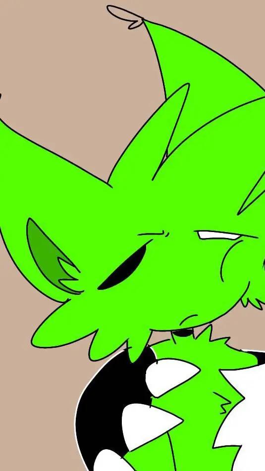 ai character: Generic Green Lynx background