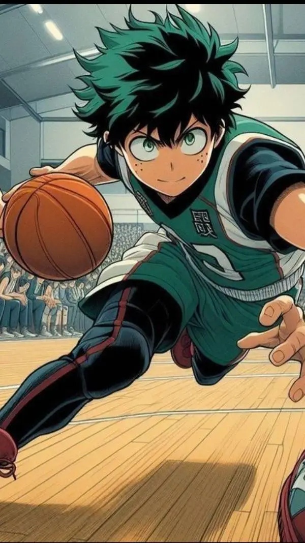 ai character: deku(izuku) background