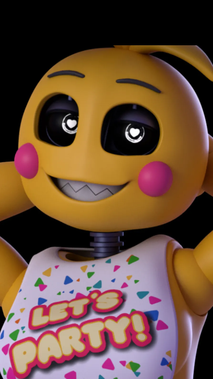 ai character: Toy chica background