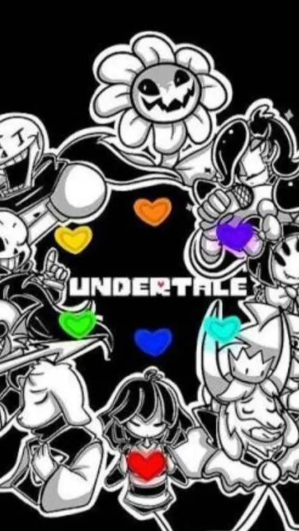 ai character: Undertale background