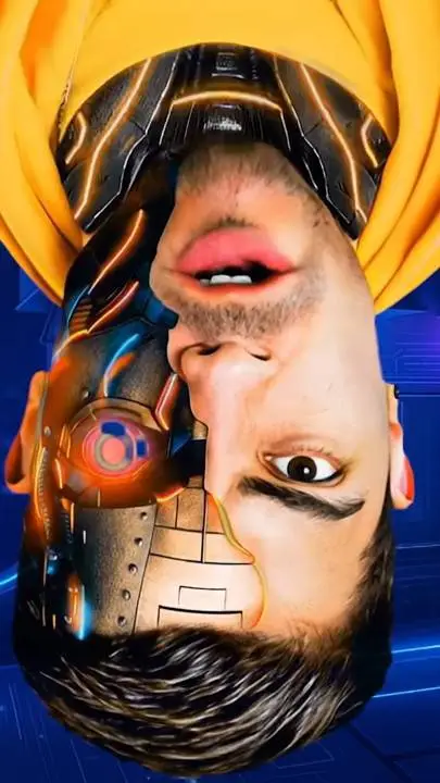 ai character: só um robô normal background