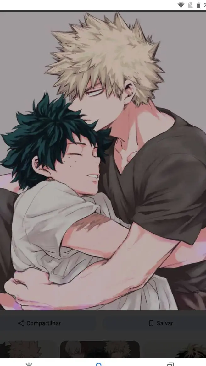 ai character: Bakugou ❤💥 background