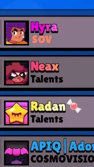 ai character: Top players  background