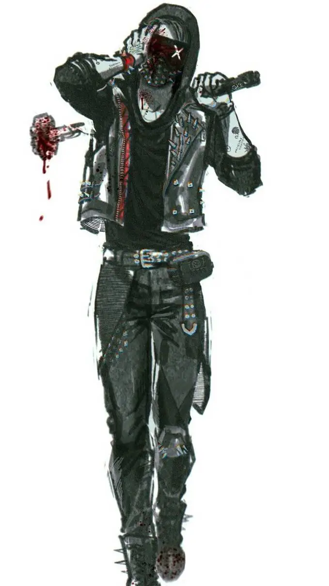 ai character: Wrench background