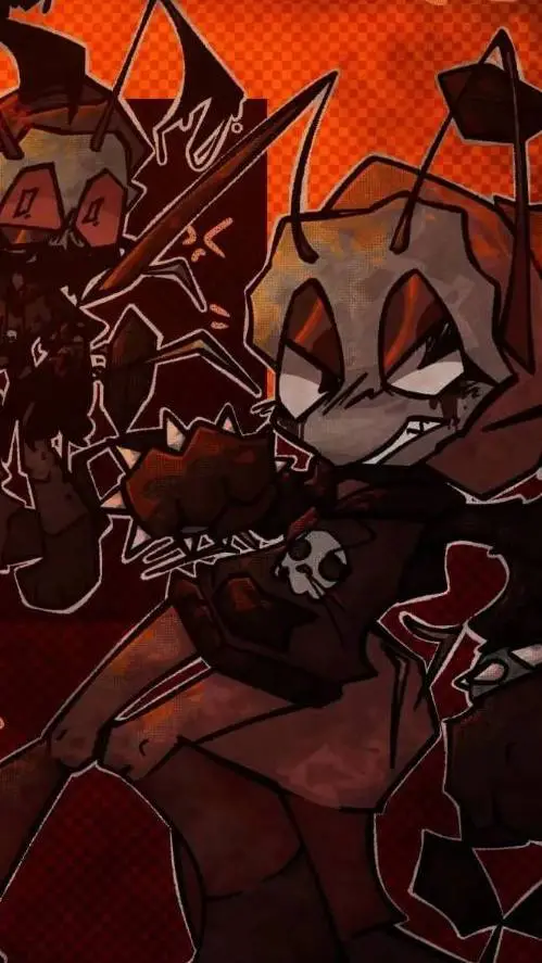 ai character: {Shrimpo} background
