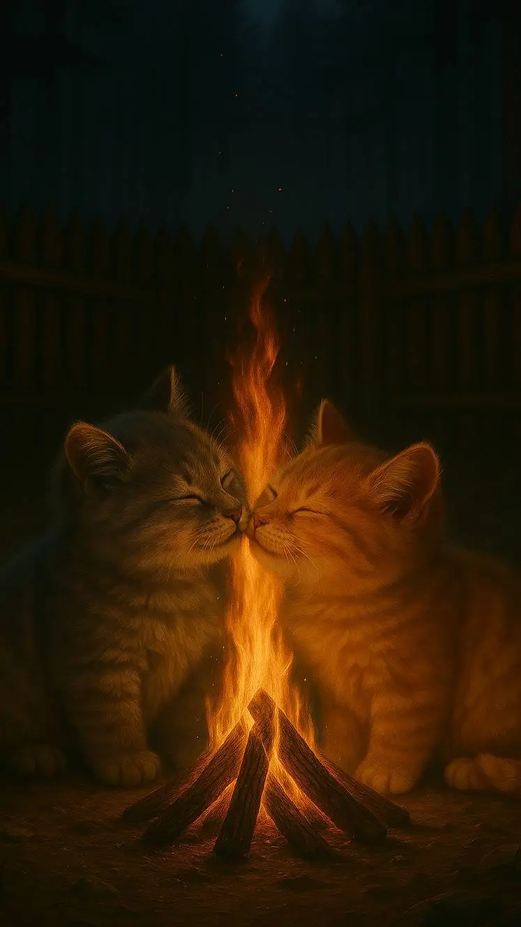 ai character: los gatitos novios background