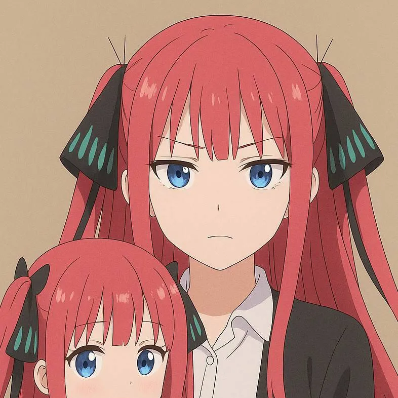 chat with ai character: Nino Nakano