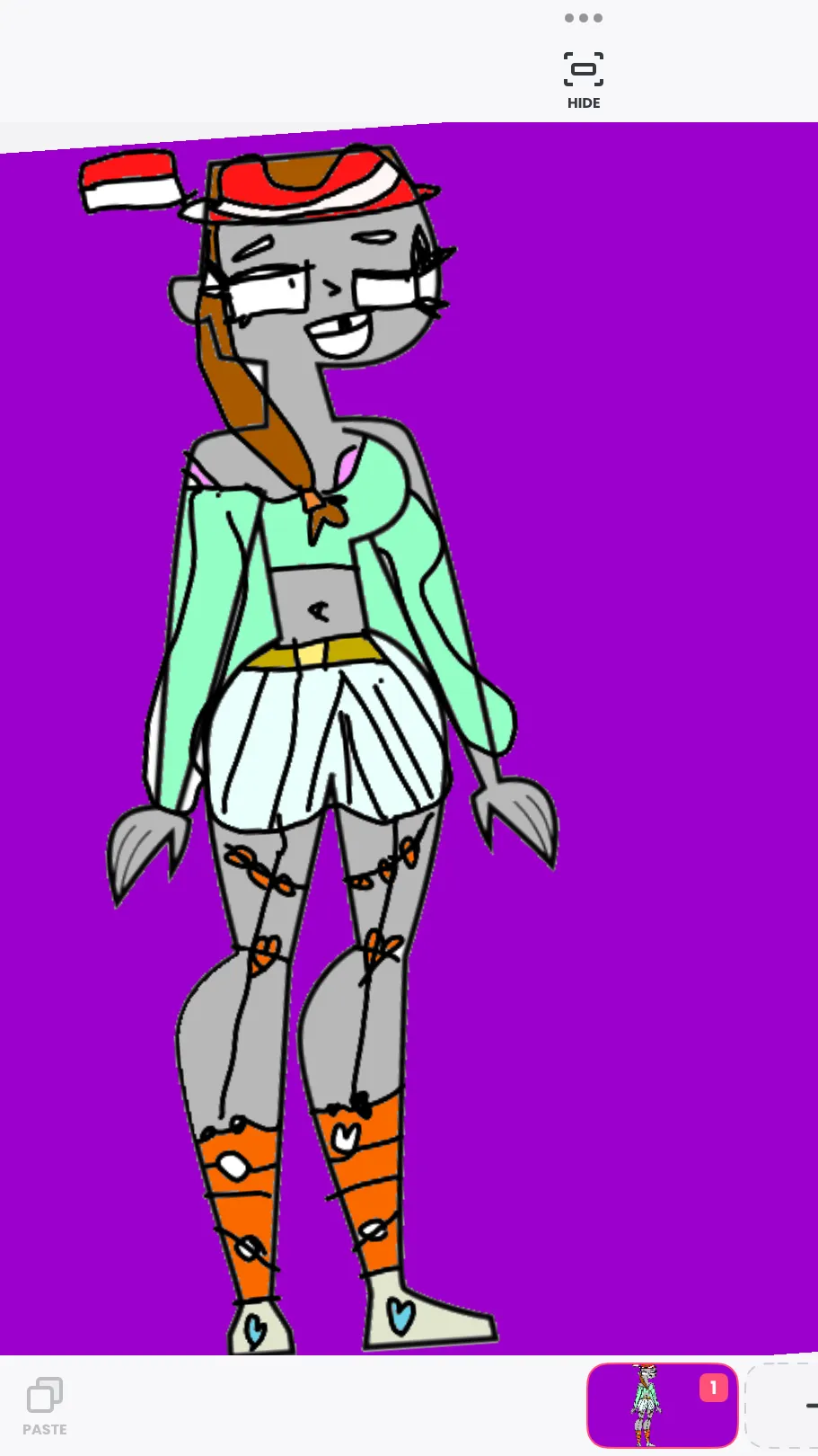 ai character: Tdi x Piggy background