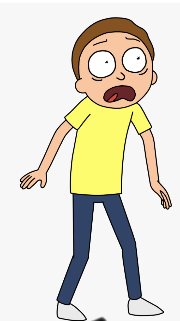 ai character: RICK AND MORTY background