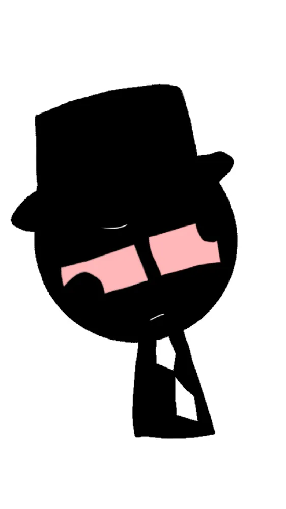 ai character: Black is drunk?! background